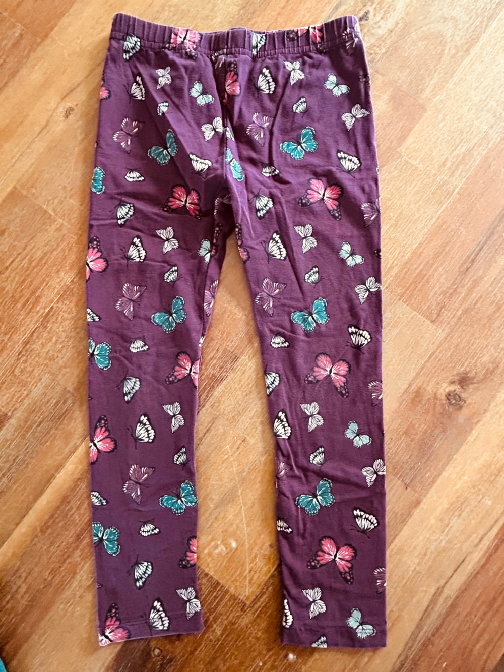 🌸4/$20🌸Kids Butterfly Print Purple Leggings